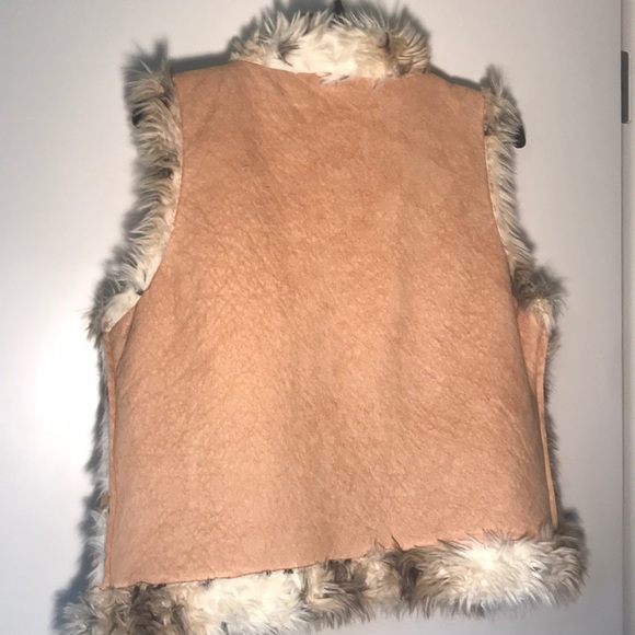 True Grit Faux Fur, Like New Vest - Picture 3 of 7